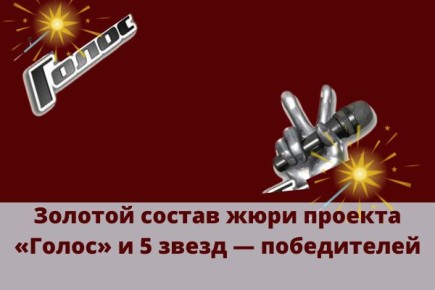 Звезды на сцене: пять победителей проекта 'Голос' и их наставники