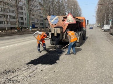 В Ульяновске сформирован план весеннего ремонта дорог