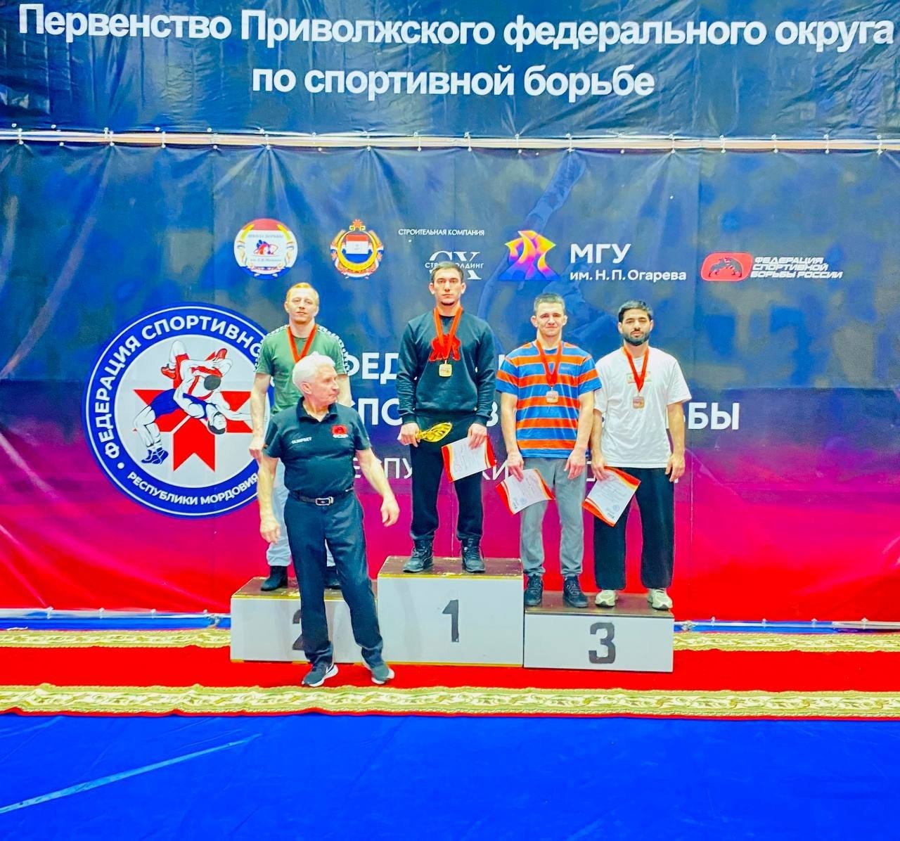 Ульяновские борцы привезли награды с Чемпионата ПФО в Саранске