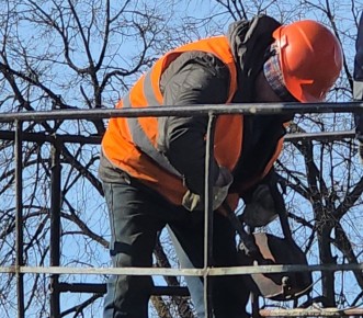 На время проведения регулировки контактной сети приостановлено движение трамваев от Северного венца по улицам Тимирязева и Розы Люксембург