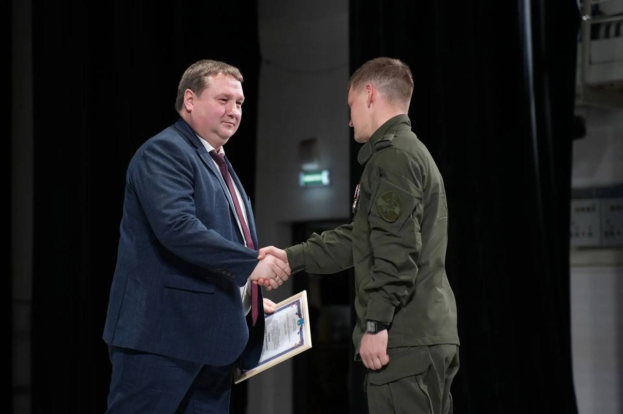 Глава Ульяновска Александр Болдакин поздравил росгвардейцев с юбилеем ведомства