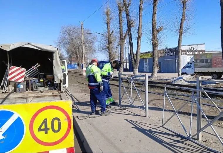 В последний день марта в Ульяновске ремонтировали семь дорог В последний день марта в Ульяновске ремонтировали семь дорог