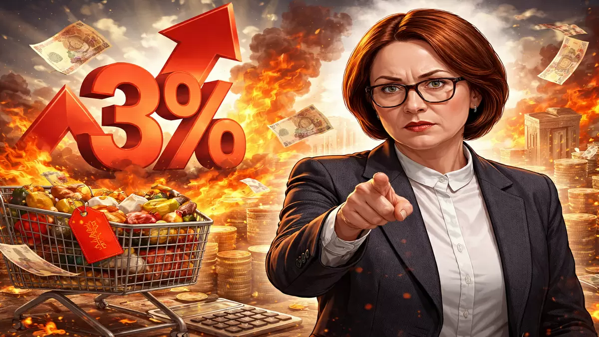Центробанк предупреждает: риски гиперинфляции при снижении ключевой ставки до 3%