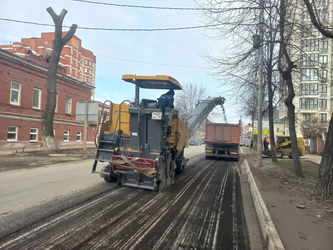 Ульяновские дорожники приступили к ремонту дорог струйно-инъекционным методом Ульяновские дорожники приступили к ремонту дорог струйно-инъекционным методом