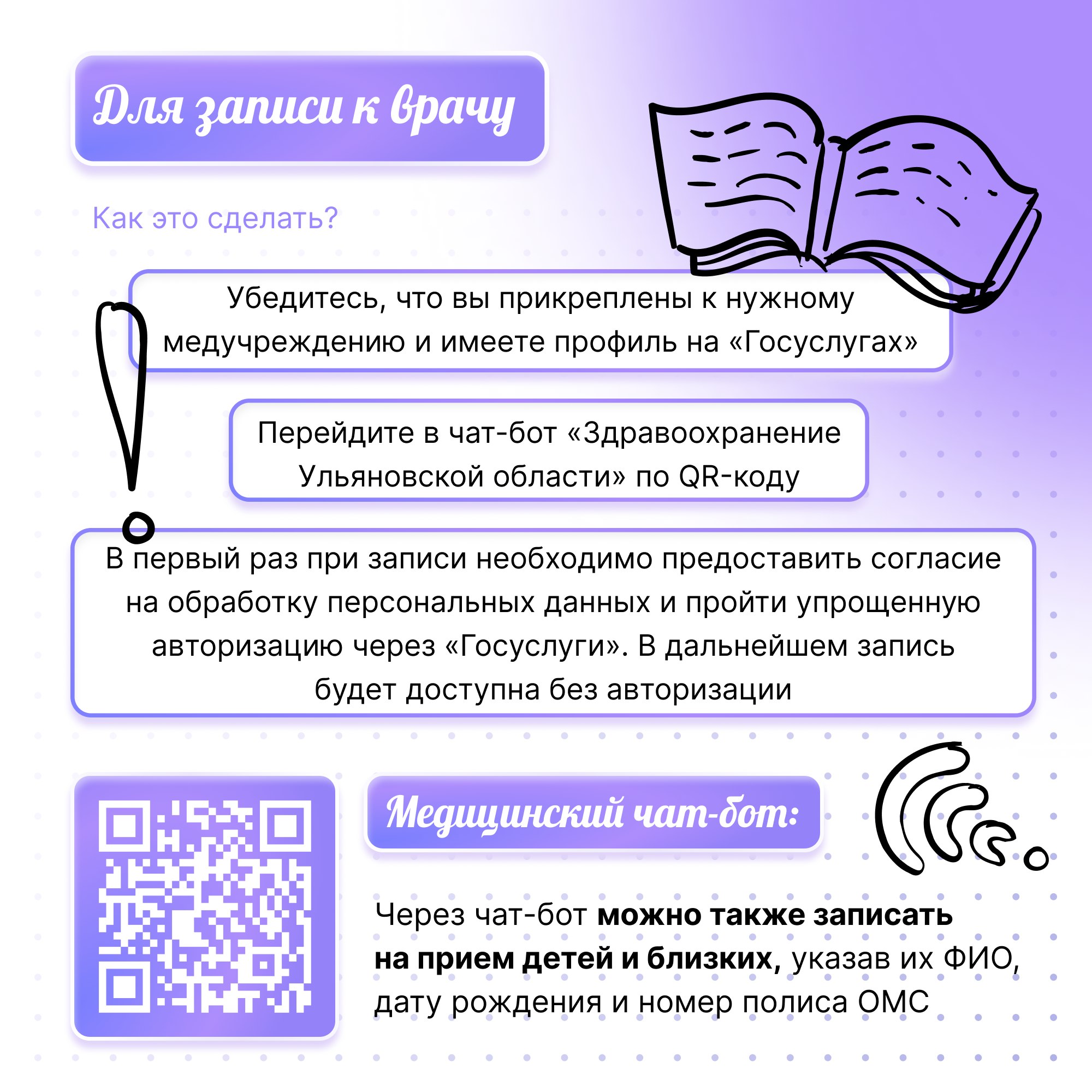 Запись к врачу, получение мер соцподдержки, сервисы МФЦ Запись к врачу, получение мер соцподдержки, сервисы МФЦ