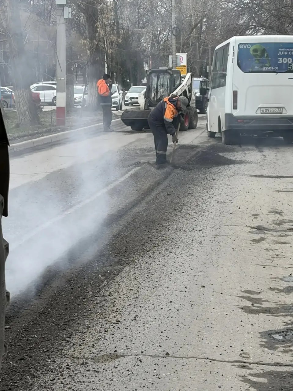 Ульяновские дорожники приступили к ремонту дорог струйно-инъекционным методом Ульяновские дорожники приступили к ремонту дорог струйно-инъекционным методом