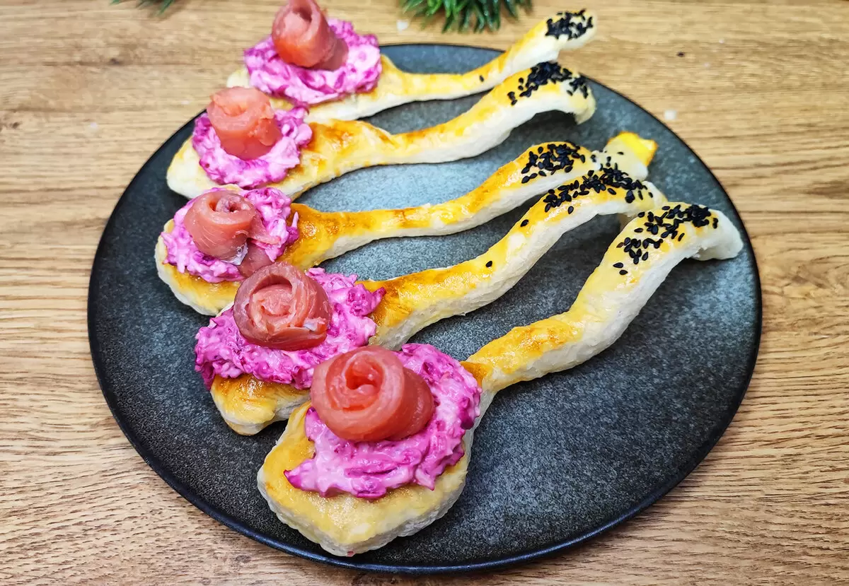 Съедобные ложечки: оригинальная закуска для любого праздника