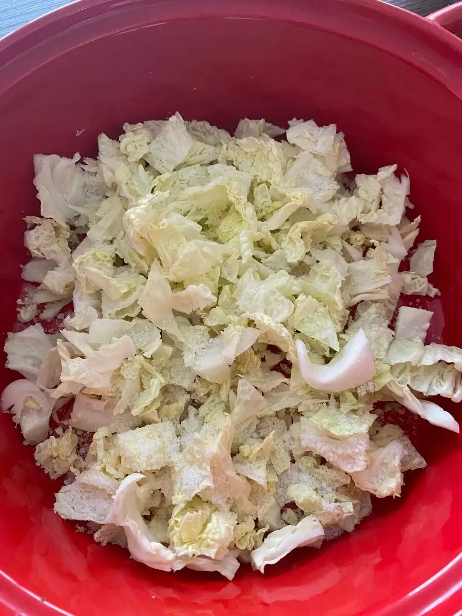 Сочный салат с авокадо и пекинской капустой на скорую руку