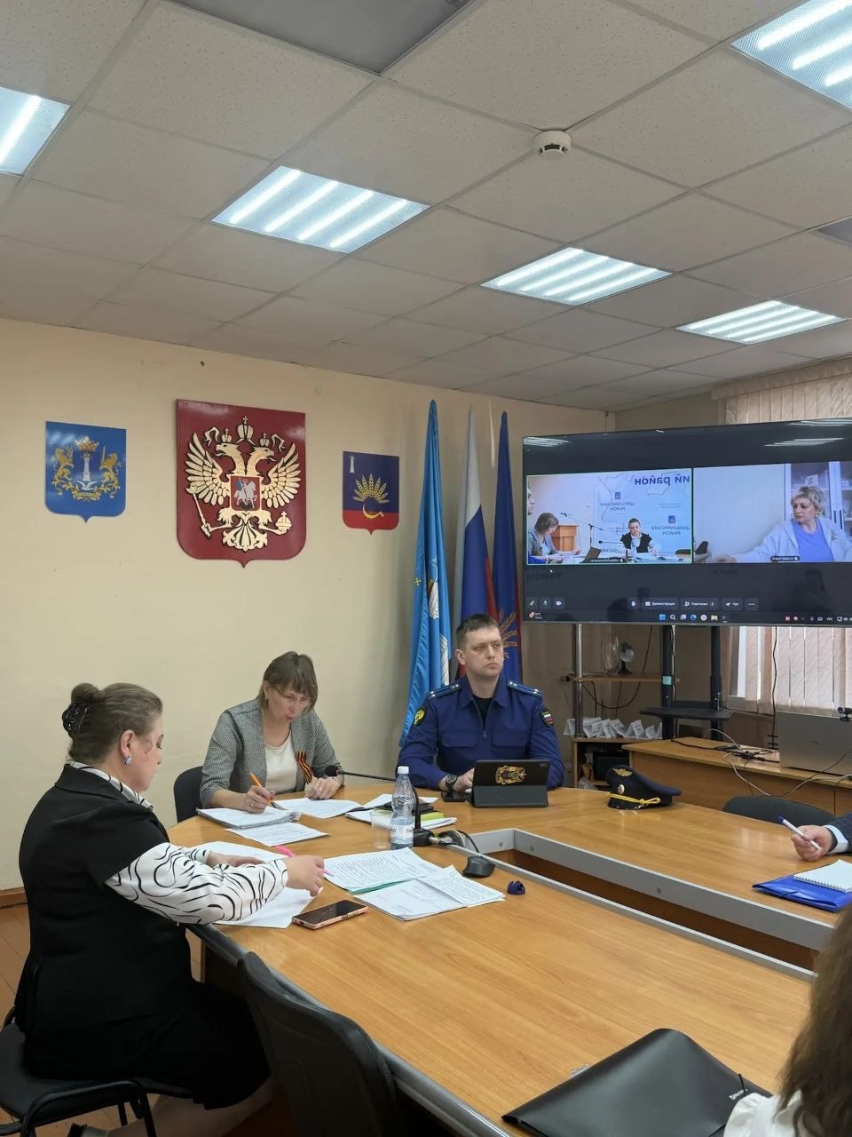 Прокурор Цильнинского района Нагорный В.А. принял участие в заседании комиссии по делам несовершеннолетних и защите их прав администрации муниципального образования «Цильнинский район»