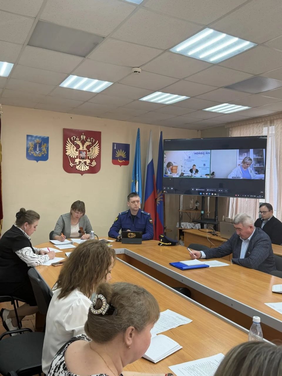Прокурор Цильнинского района Нагорный В.А. принял участие в заседании комиссии по делам несовершеннолетних и защите их прав администрации муниципального образования «Цильнинский район» Прокурор Цильнинского района Нагорный В.А. принял участие в заседании комиссии по делам несовершеннолетних и защите их прав администрации муниципального образования «Цильнинский район»