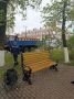 На бульваре Гончарова в Ульяновске вновь установили 12 садовых диванов после ремонта