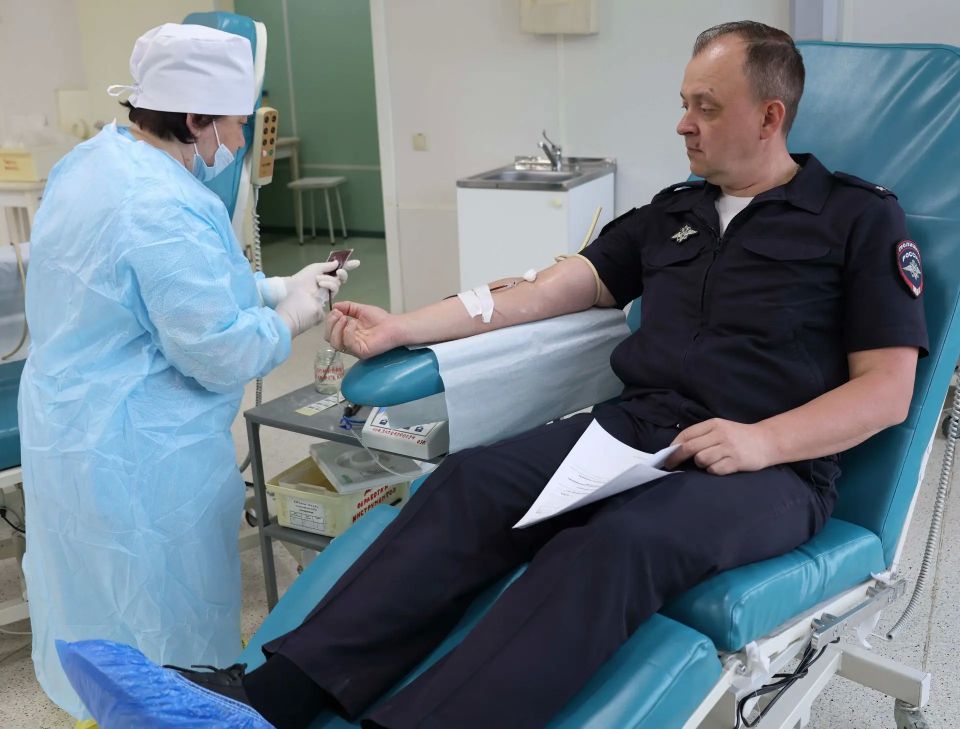 Ульяновские полицейские пополнили региональный банк донорской крови Ульяновские полицейские пополнили региональный банк донорской крови