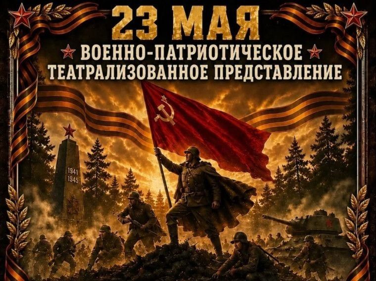 В ульяновском парке «Механика» 23 мая пройдёт военно-патриотическое театрализованное представление