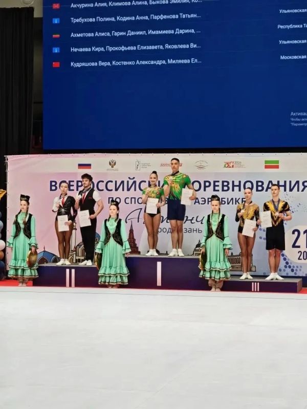 В Казани прошли Всероссийские и межрегиональные соревнования по спортивной аэробике В Казани прошли Всероссийские и межрегиональные соревнования по спортивной аэробике