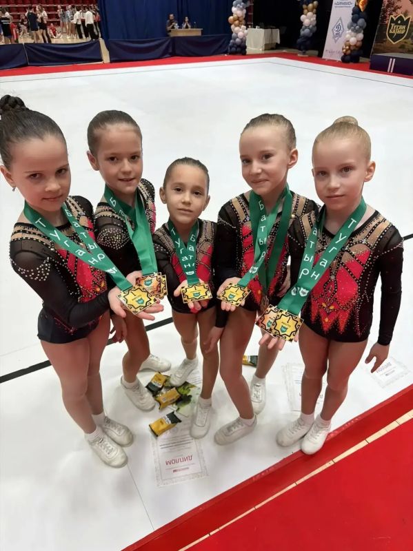 В Казани прошли Всероссийские и межрегиональные соревнования по спортивной аэробике