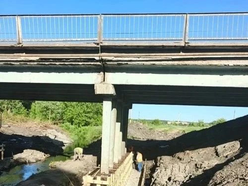 Перед началом реконструкции моста в посёлке Пригородный построят объездную дорогу