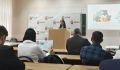 Начальник управления кадрового, документационного и информационного обеспечения аппарата Избирательной комиссии Ульяновской области Ольга Конахина и ведущий консультант данного управления Диляра Хасанова участвуют в...