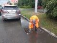 Ульяновские дорожники оперативно устранили подтопления проезжей части