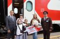 Полуторамиллионного пассажира двухэтажного поезда наградили в Ульяновске