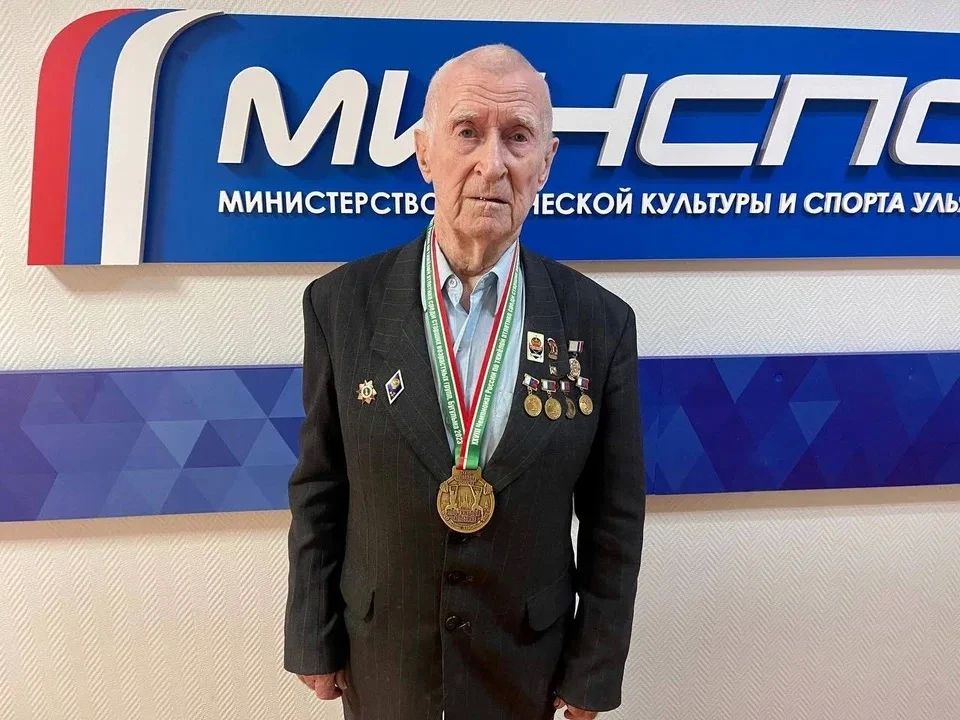 Ульяновский 94-летний «железный дед» признан сильнейшим в своей возрастной группе