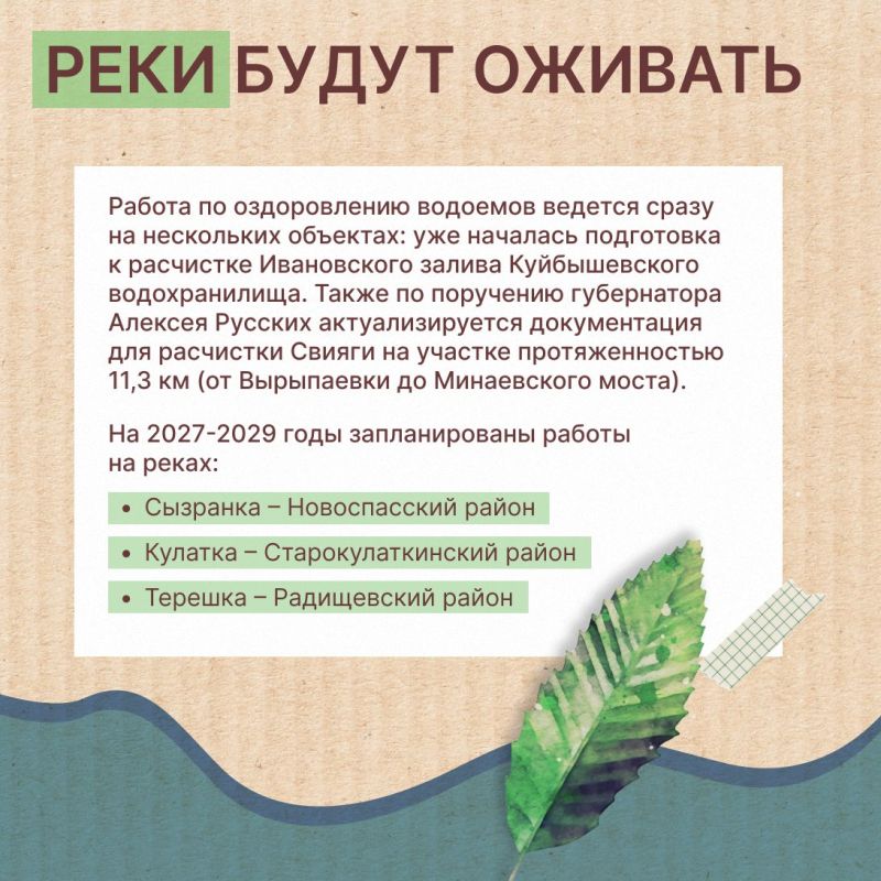 Новые леса, чистые реки и благоустроенные родники – все это часть большой работы по улучшению экологической ситуации в Ульяновской области Новые леса, чистые реки и благоустроенные родники – все это часть большой работы по улучшению экологической ситуации в Ульяновской области