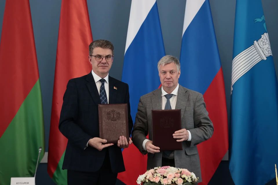 Алексей Русских: По моему приглашению в Ульяновской области сегодня работают коллеги из братской Республики Беларусь