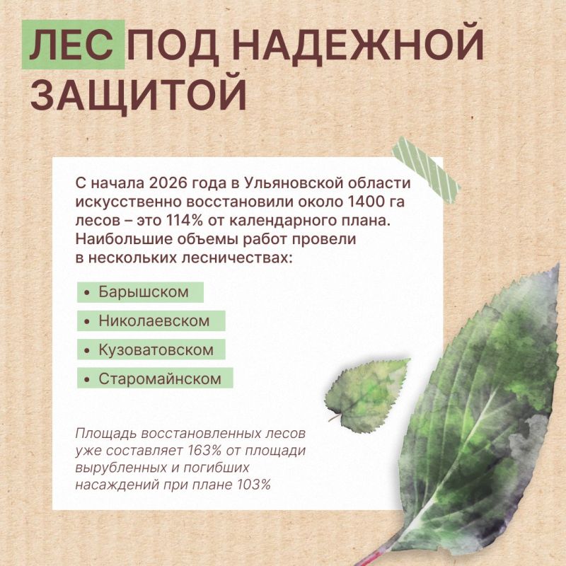 Новые леса, чистые реки и благоустроенные родники – все это часть большой работы по улучшению экологической ситуации в Ульяновской области Новые леса, чистые реки и благоустроенные родники – все это часть большой работы по улучшению экологической ситуации в Ульяновской области