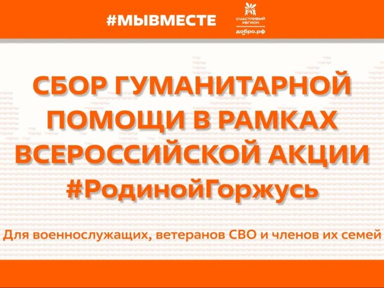 В преддверии Дня России ульяновцы собирают гуманитарную помощь для бойцов СВО