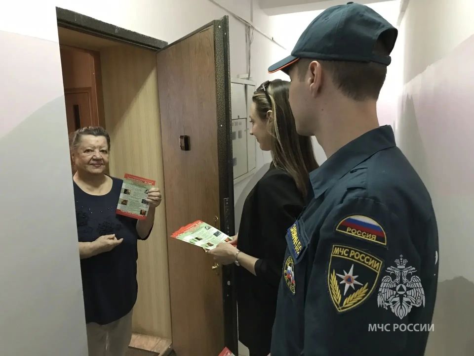 Меры пожарной безопасности: профилактический рейд в Ульяновске Меры пожарной безопасности: профилактический рейд в Ульяновске