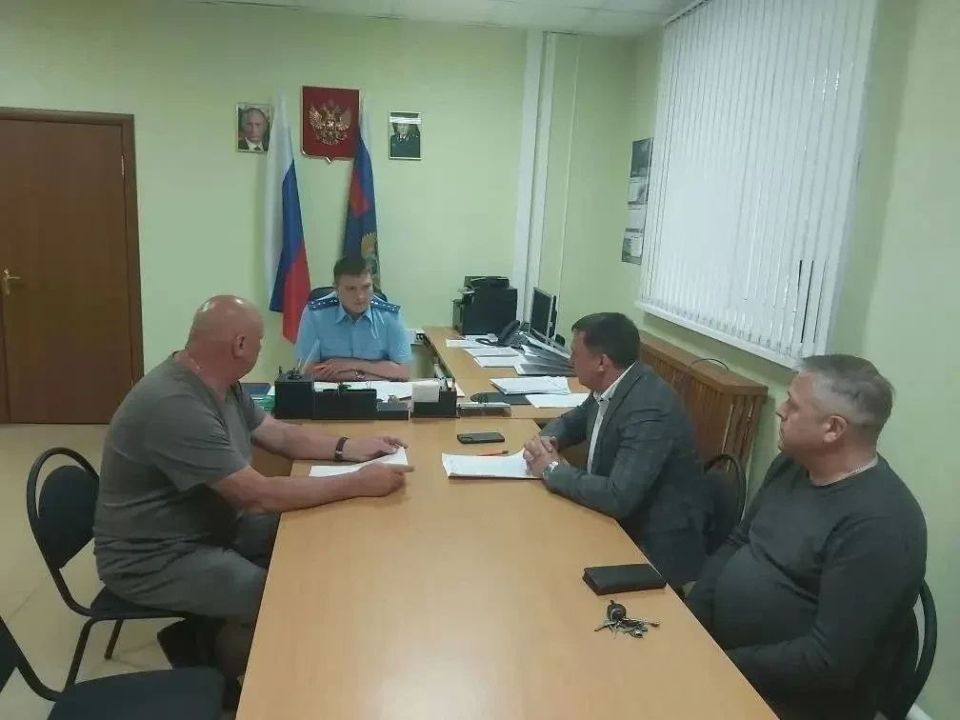Под председательством. и.о прокурора Барышского района Веткасова А.С. состоялось совещание по вопросу выполнения работ по реконструкции очистных сооружений и сетей канализации в городе Барыше