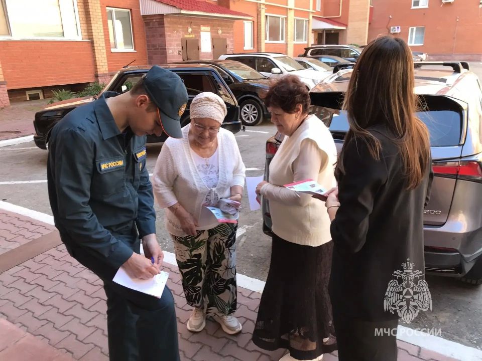 Меры пожарной безопасности: профилактический рейд в Ульяновске Меры пожарной безопасности: профилактический рейд в Ульяновске