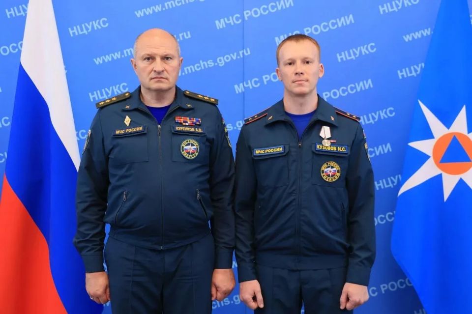 Ульяновскую область представили Павел Ледюков, помощник начальника караула 4 ПСЧ, и Никита Кузовов, командир отделения 4 ПСЧ
