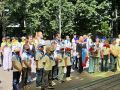 В парке имени А. Матросова состоялся яркий и энергичный слёт лагерей дневного пребывания