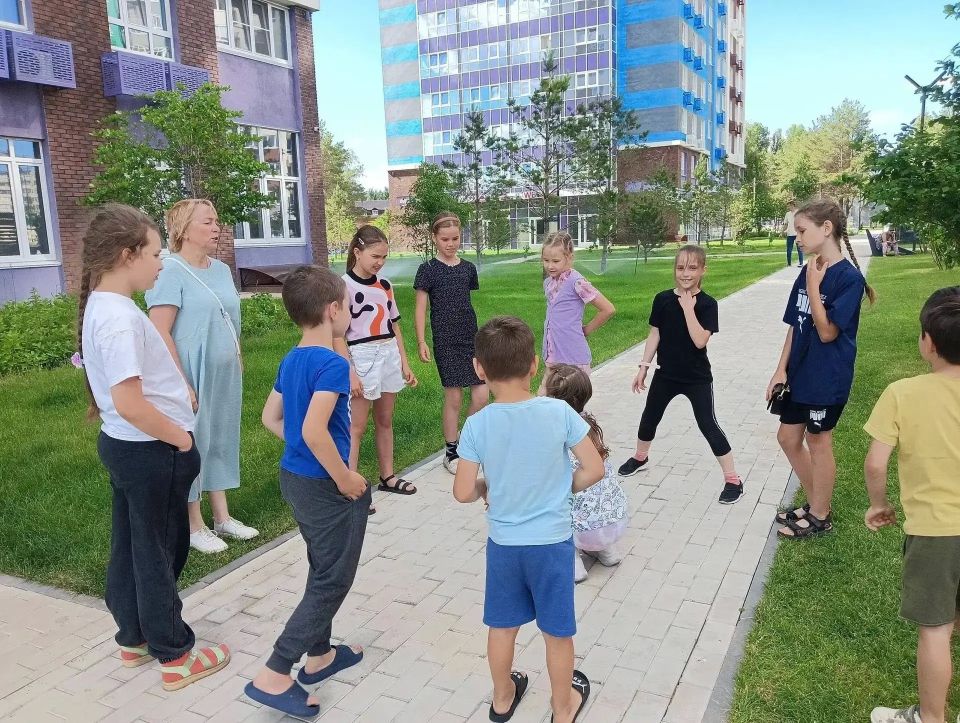Первая смена городского проекта «Лето во дворах» в самом разгаре! Первая смена городского проекта «Лето во дворах» в самом разгаре!