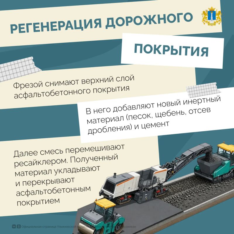 Более 155 км автомобильных дорог ремонтируют в Ульяновской области Более 155 км автомобильных дорог ремонтируют в Ульяновской области