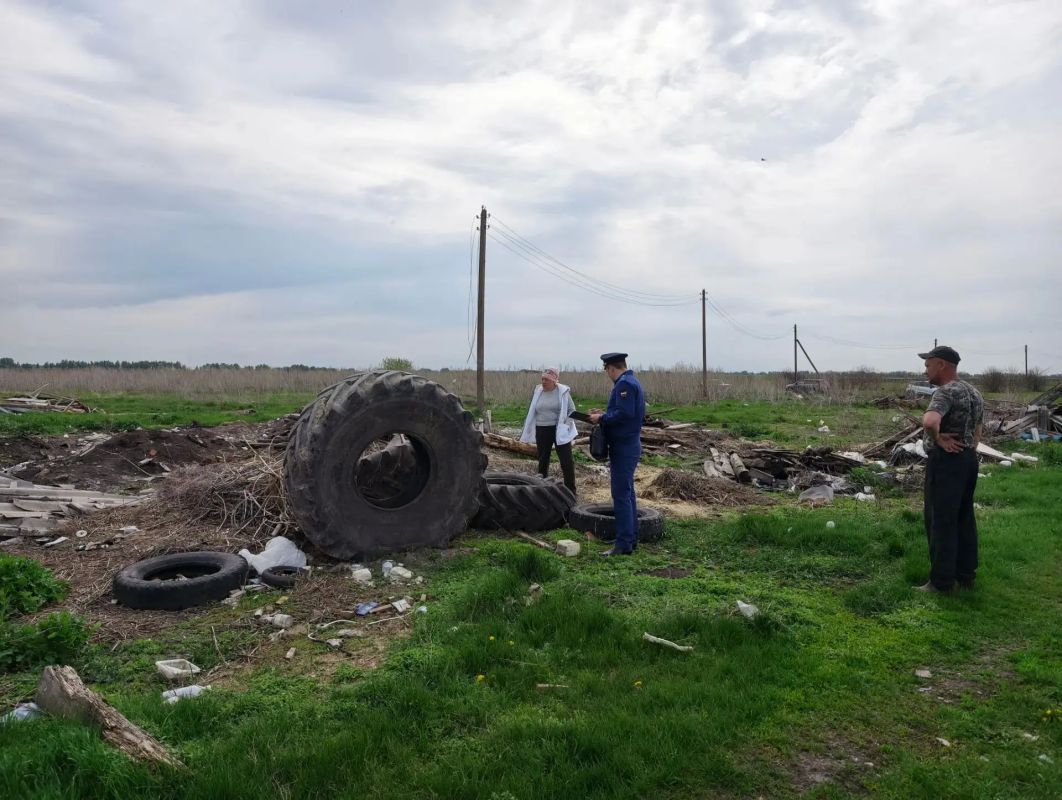 Прокуратура Мелекесского района проводит проверку исполнения законодательства об охране окружающей среды Прокуратура Мелекесского района проводит проверку исполнения законодательства об охране окружающей среды