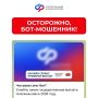 СФР предупреждает о мошенническом Телеграм-боте, обещающем выплаты