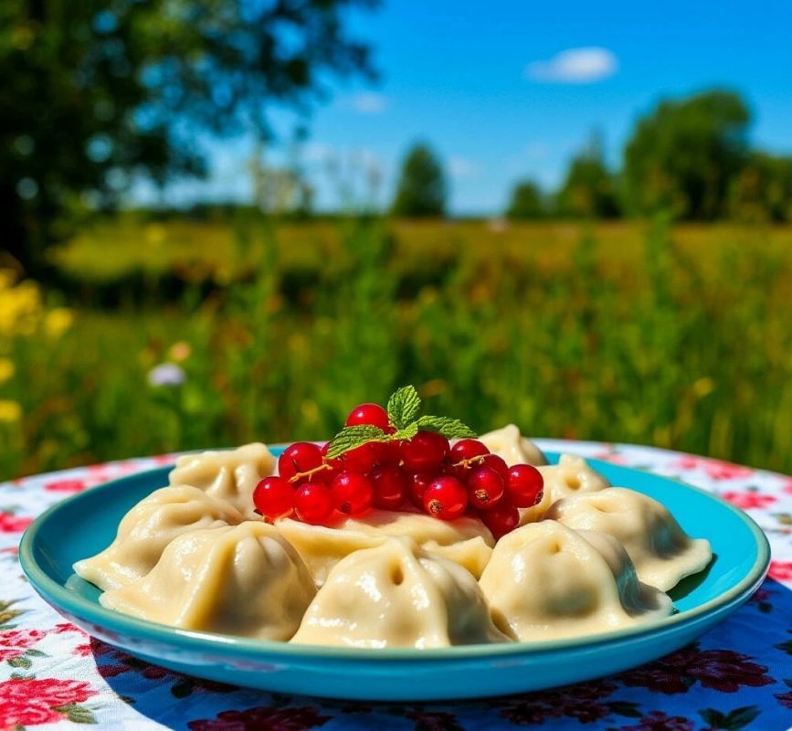 Летние вареники с ягодами: вкусная идиллия с дачного огорода