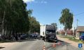 В Мелекесском районе сотрудники Госавтоинспекции работают на месте дорожно – транспортного происшествия