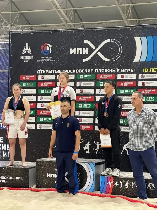 Ульяновская спортсменка стала чемпионкой России по пляжной борьбе Ульяновская спортсменка стала чемпионкой России по пляжной борьбе