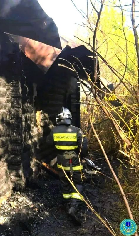 Ульяновские спасатели помогли ликвидировать пожар в Ленинском районе