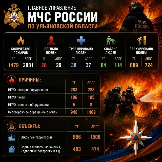 Главное управление МЧС России призывает жителей соблюдать правила безопасности