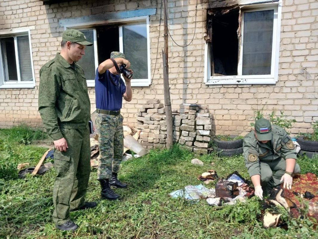 В Ульяновской области завели дело после гибели детей на пожаре в селе Большие Ключищи В Ульяновской области завели дело после гибели детей на пожаре в селе Большие Ключищи