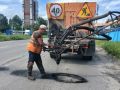 За день ульяновские дорожники отремонтировали две тысячи квадратных метров дорог