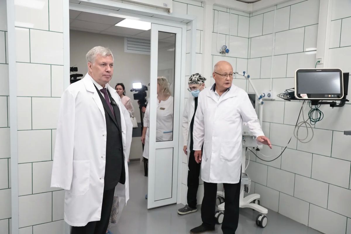 Алексей Русских: Продолжаем модернизацию онкодиспансера Алексей Русских: Продолжаем модернизацию онкодиспансера