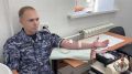 Личный состав Управлении Росгвардии по Ульяновской области принял участие в донорской акции «От сердца к сердцу»
