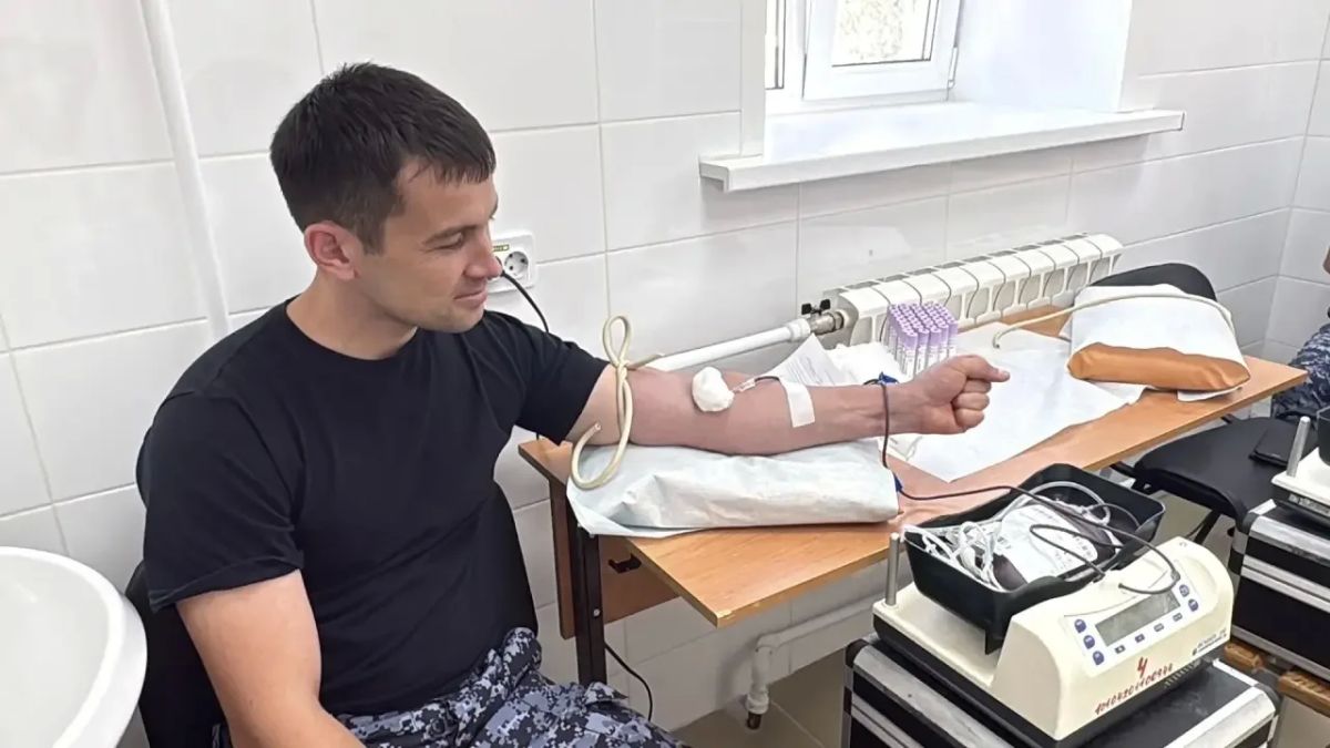 Личный состав Управлении Росгвардии по Ульяновской области принял участие в донорской акции «От сердца к сердцу» Личный состав Управлении Росгвардии по Ульяновской области принял участие в донорской акции «От сердца к сердцу»