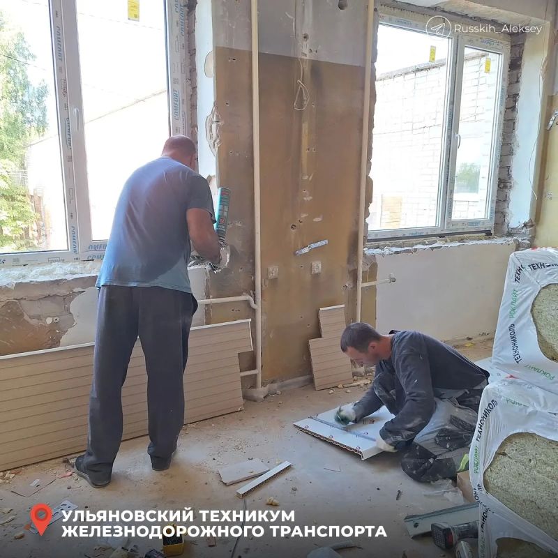 Алексей Русских: Продолжаем капремонт пяти колледжей и техникумов в нашем регионе Алексей Русских: Продолжаем капремонт пяти колледжей и техникумов в нашем регионе