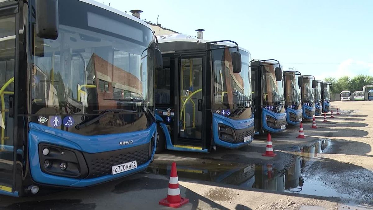 Для пассажиров: 10 новых автобусов выйдут на дороги Ульяновска в сентябре