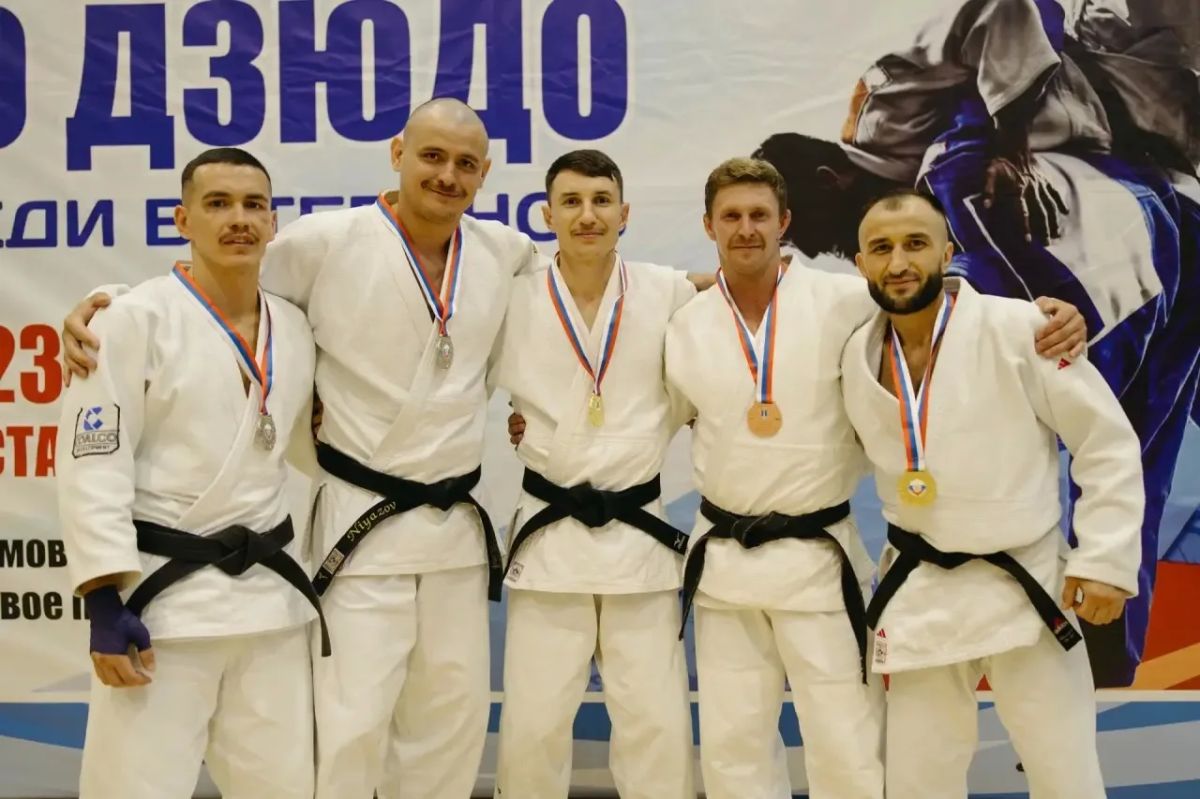Ульяновские дзюдоисты завоевали 12 наград Чемпионата России среди ветеранов